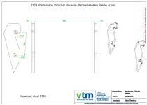 Weidemann / Wacker Neuson - Set aanlasdelen, haken schuin