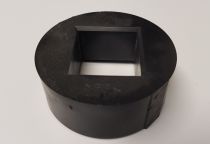 Losse inslagdop gat 41mm t.b.v.borstelelement Recht&Snowline