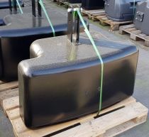 Fronthefgewicht ECO beton 750kg kaal of met opties