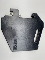Frontgewicht gietstaal type MF snelsluit 50mm. dikte 45 kg.