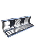 Puinbak PBS023 breedte 1480mm.  Met koppelplaat