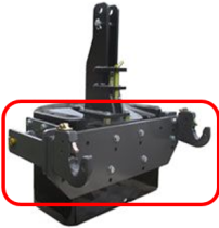 Optie Fronthefgewicht Type B Zware variant hefarmen