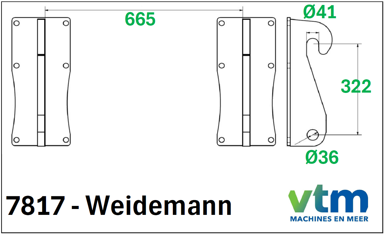 Weidemann minischovel 7817 
